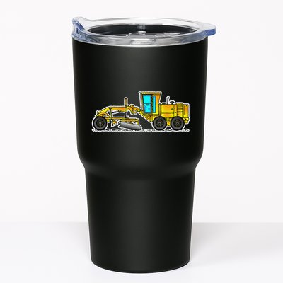 Motor Grader Design Road Grader And Blade Art Tumbler