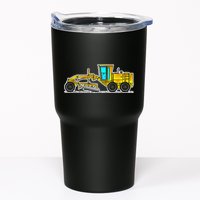Motor Grader Design Road Grader And Blade Art Tumbler