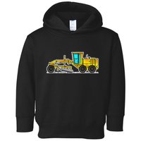 Motor Grader Design Road Grader And Blade Art Toddler Hoodie