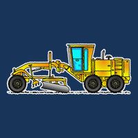 Motor Grader Design Road Grader And Blade Art Infant Baby Jersey Bodysuit
