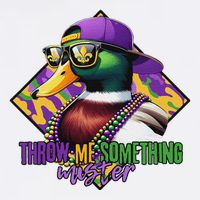 Mardi Gras Duck Mardi Gras Duck Hunting For Women Cool Comfort Performance Bucket Hat