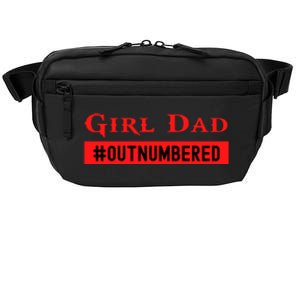 Girl Dad Fathers Day From Wife Daughter Crossbody Pack