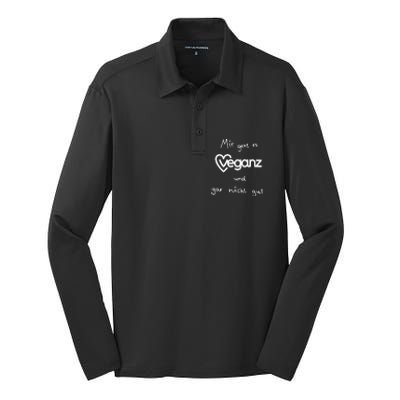 Mir Geht Es Veganz Und Gar Nicht Gut Silk Touch Performance Long Sleeve Polo