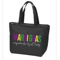 Mardi Gras Everywhere Else Its Just Tuesday Zip Tote Bag