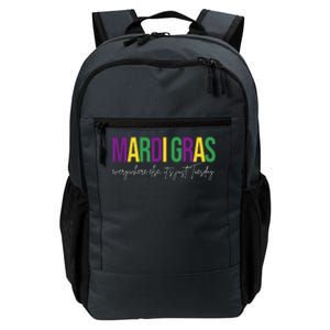 Mardi Gras Everywhere Else Its Just Tuesday Daily Commute Backpack