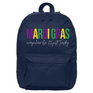 Mardi Gras Everywhere Else Its Just Tuesday 16 in Basic Backpack