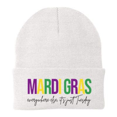 Mardi Gras Everywhere Else Its Just Tuesday Beanie