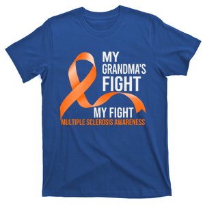 My Grandma's Fight My Fight Multiple Sclerosis Ms Warrior Cute Gift T-Shirt