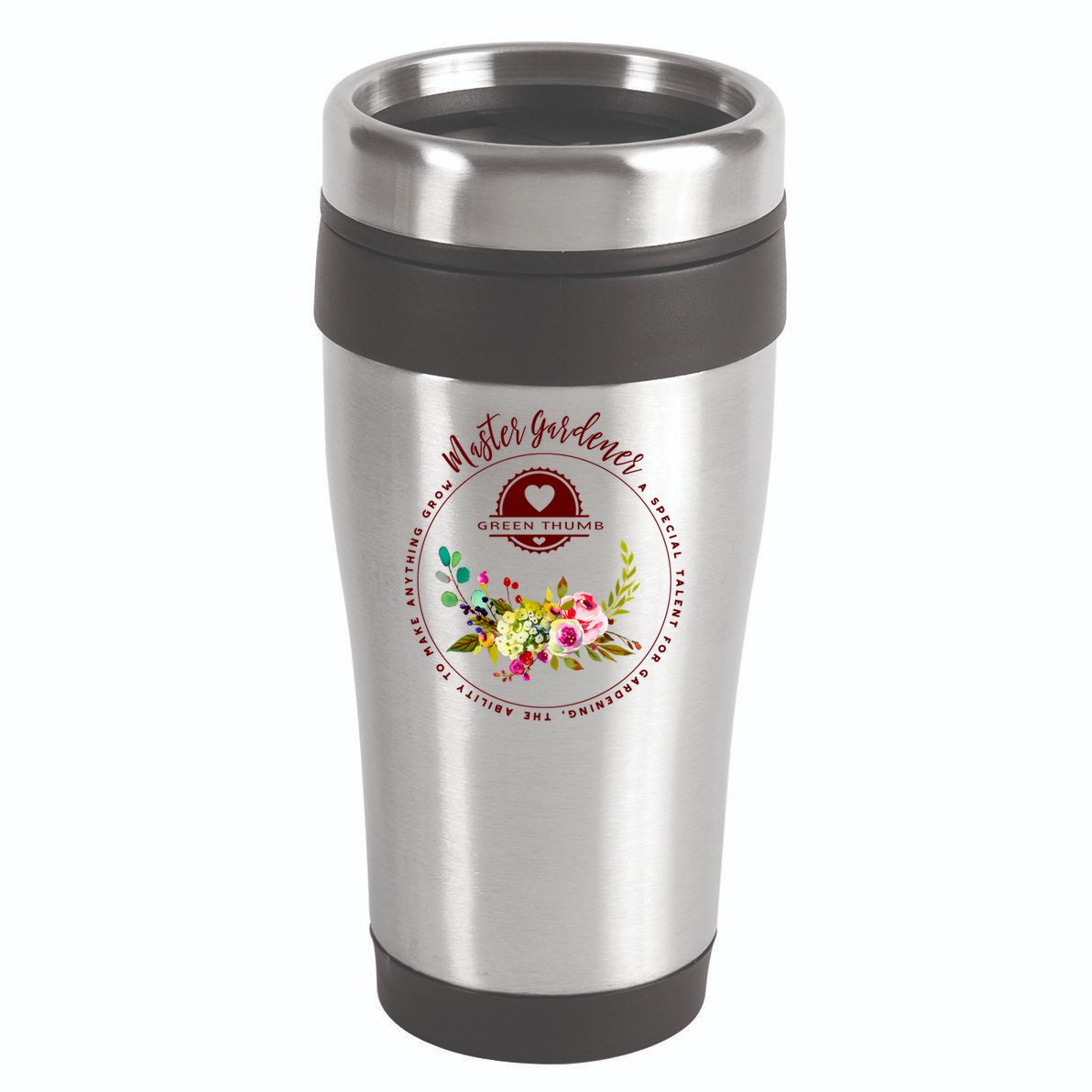 Master Gardener Funny Gift Floral Gardening 16oz Travel Tumbler