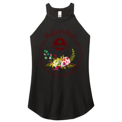 Master Gardener Funny Gift Floral Gardening Women's Perfect Tri Rocker Tank
