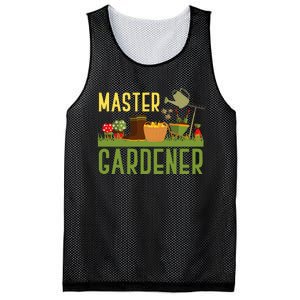 Master Gardener Funny Garden Gift Gardening Mesh Reversible Basketball Jersey Tank