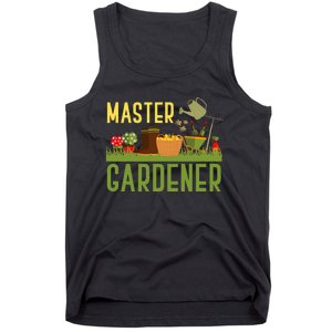 Master Gardener Funny Garden Gift Gardening Tank Top