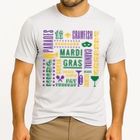 Mari Gras Festive Parade Cooling Performance Crew T-Shirt