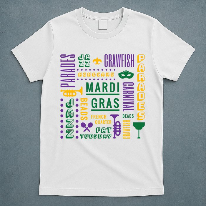Mari Gras Festive Parade T-Shirt