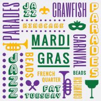 Mari Gras Festive Parade T-Shirt
