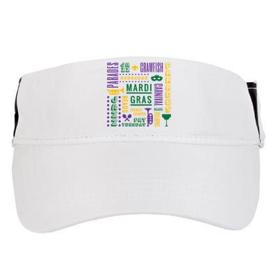 Mari Gras Festive Parade Adult Drive Performance Visor