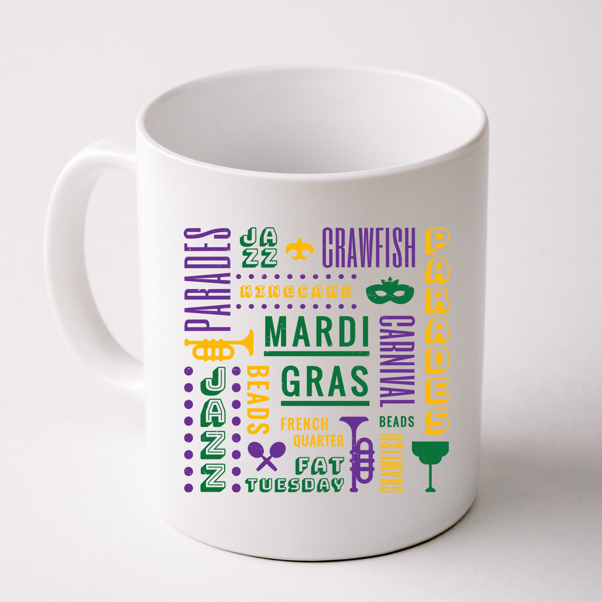 Mari Gras Festive Parade Mug