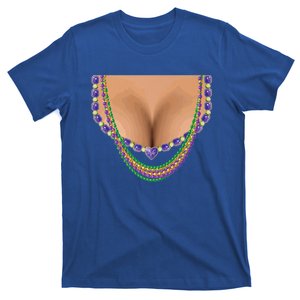 Mardi Gras Funny Gift Busty Beads Boobs New Orleans Costume Gift T-Shirt