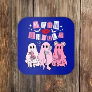 Mean Ghouls Funny Ghost Retro Scary Halloween Trick Or Treat Gift Coaster