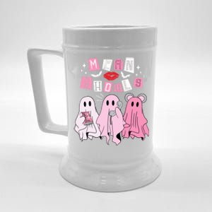 Mean Ghouls Funny Ghost Retro Scary Halloween Trick Or Treat Gift Beer Stein