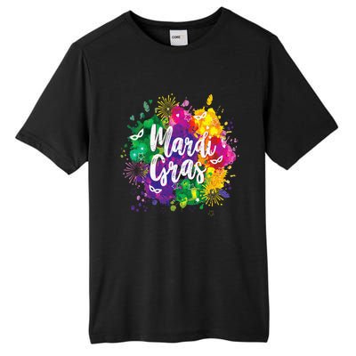 Mardi Gras Fat Tuesday New Orleans Mobile Carnival Parade Tall Fusion ChromaSoft Performance T-Shirt