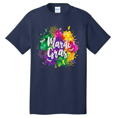 Mardi Gras Fat Tuesday New Orleans Mobile Carnival Parade Tall T-Shirt