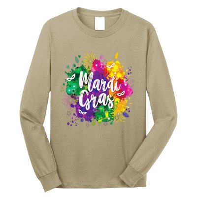 Mardi Gras Fat Tuesday New Orleans Mobile Carnival Parade Long Sleeve Shirt