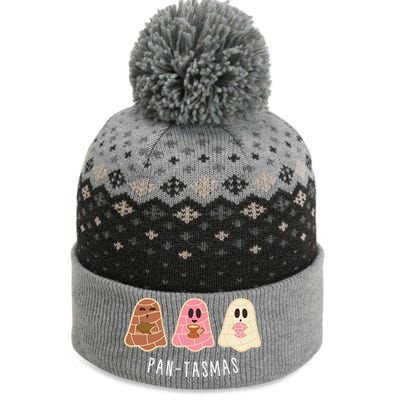 Mexican Ghost Friendship Conchas Halloween The Baniff Cuffed Pom Beanie