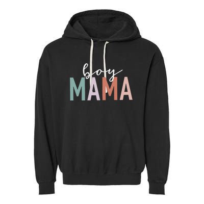 Mama Gifts For Mother Mom Of Leopard Print Garment-Dyed Fleece Hoodie