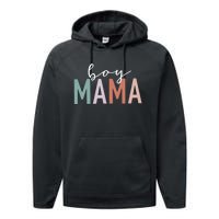 Mama Gifts For Mother Mom Of Leopard Print Performance Fleece Hoodie