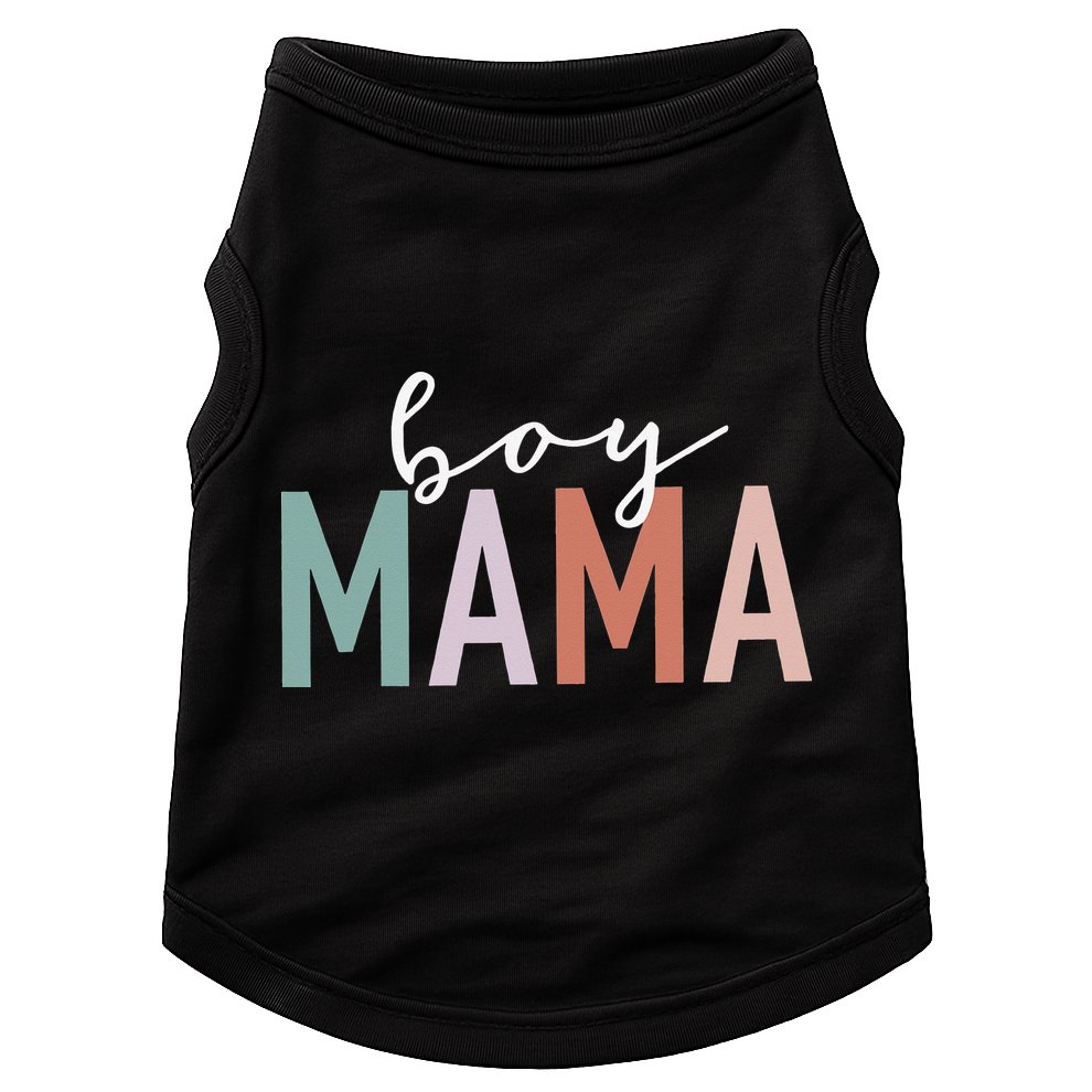 Mama Gifts For Mother Mom Of Leopard Print Doggie Tank