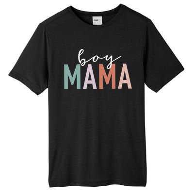 Mama Gifts For Mother Mom Of Leopard Print Tall Fusion ChromaSoft Performance T-Shirt