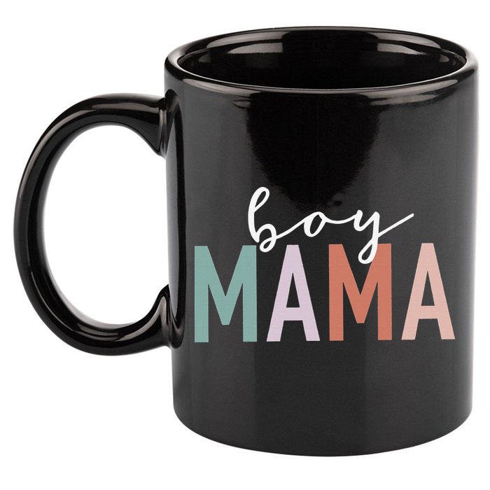 Mama Gifts For Mother Mom Of Leopard Print 11oz C Handle Ceramic Mug