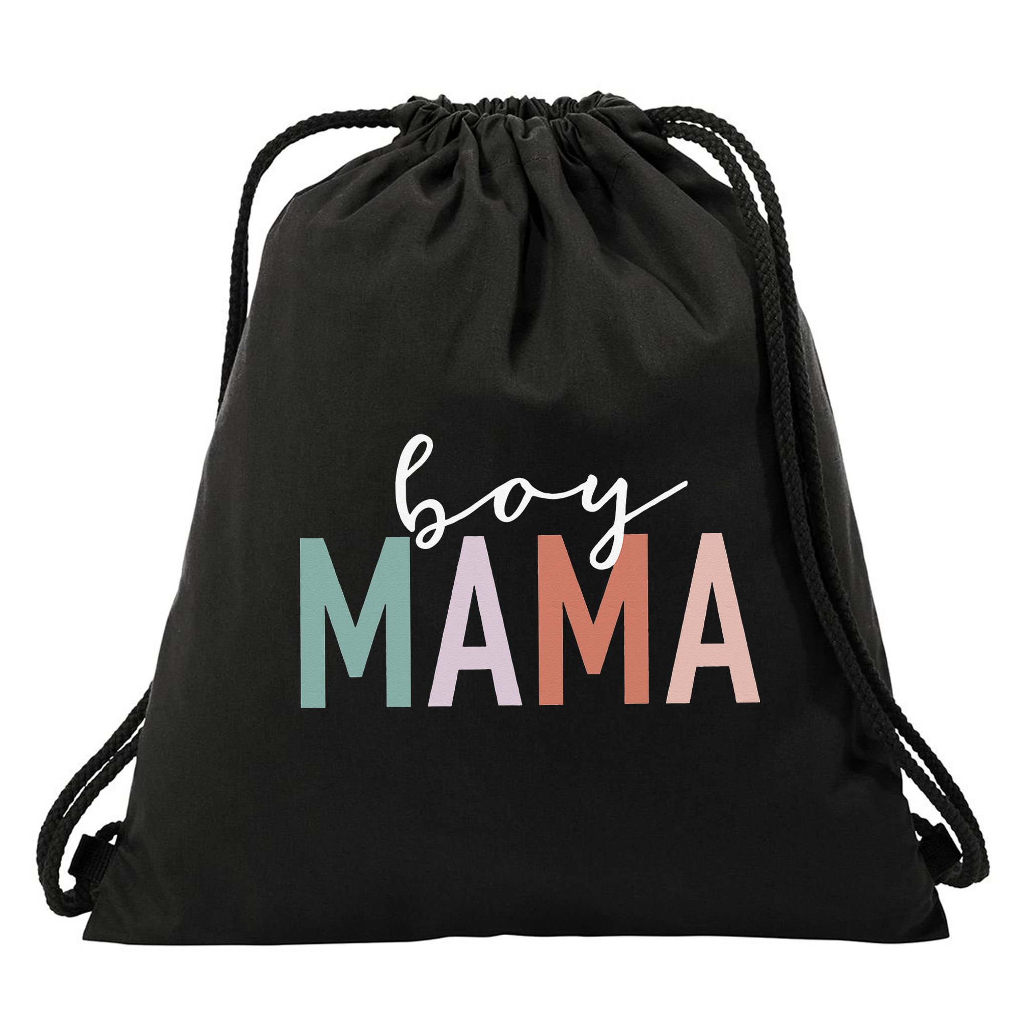 Mama Gifts For Mother Mom Of Leopard Print Drawstring Bag