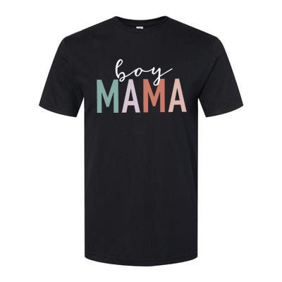 Mama Gifts For Mother Mom Of Leopard Print Softstyle CVC T-Shirt