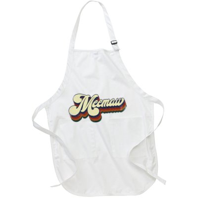 Meemaw Gifts For Grandma Retro Vintage MotherS Day Meemaw Apron