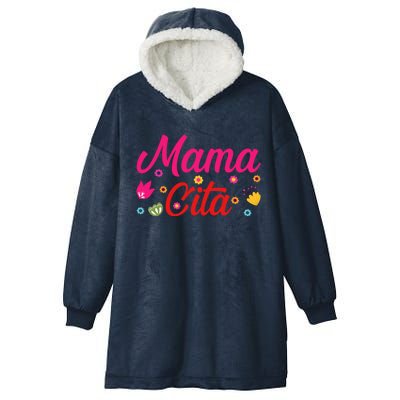 Mamacita Gift Funny Cinco De Mayo Mamacita Gift Hooded Wearable Blanket