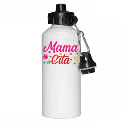 Mamacita Gift Funny Cinco De Mayo Mamacita Gift Aluminum Water Bottle