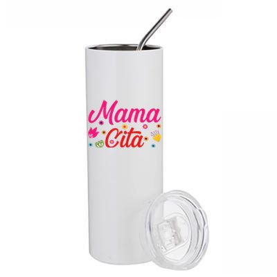 Mamacita Gift Funny Cinco De Mayo Mamacita Gift Stainless Steel Tumbler