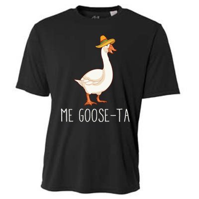 Me GooseTa Funny Mexican Spanish Goose Pun Classic Cooling Performance Crew T-Shirt