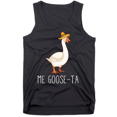 Me GooseTa Funny Mexican Spanish Goose Pun Classic Tank Top