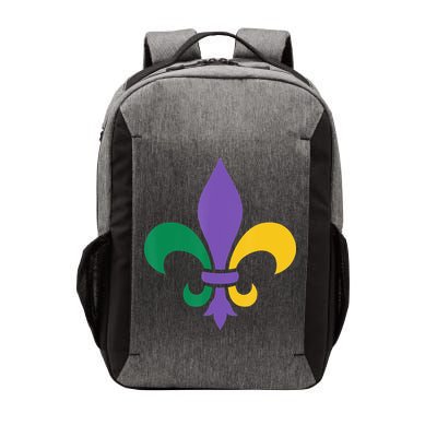 Mardi Gras fleur de lis funny festival Vector Backpack