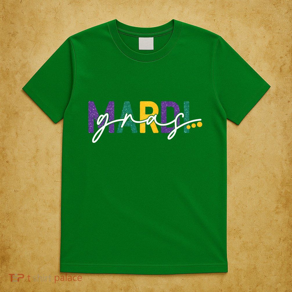 Mardi Gras Fleur De Lis T-Shirt