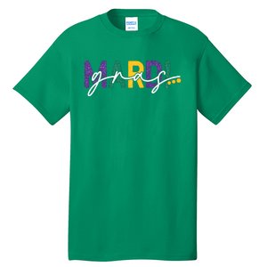 Mardi Gras Fleur De Lis Tall T-Shirt