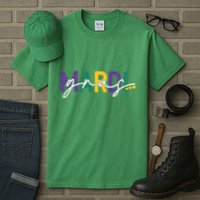 Mardi Gras Fleur De Lis Tall T-Shirt
