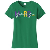 Mardi Gras Fleur De Lis Women's T-Shirt