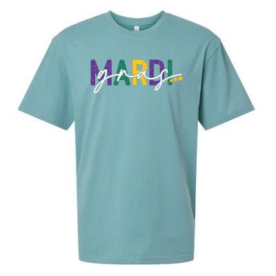 Mardi Gras Fleur De Lis Sueded Cloud Jersey T-Shirt