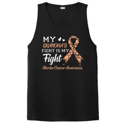 My Grandmas Fight Is My Fight Uterine Cancer Awareness PosiCharge Competitor Tank