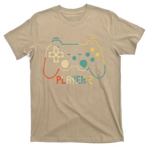 Matching Gamer For Dad, Mom Player 2 T-Shirt