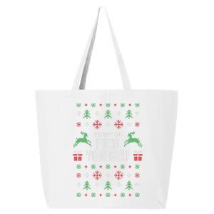 Merry Go Fuck Yourself Ugly Christmas 25L Jumbo Tote